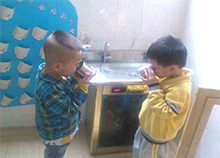 广州培智学校安装了圣蓝幼儿园直饮水机