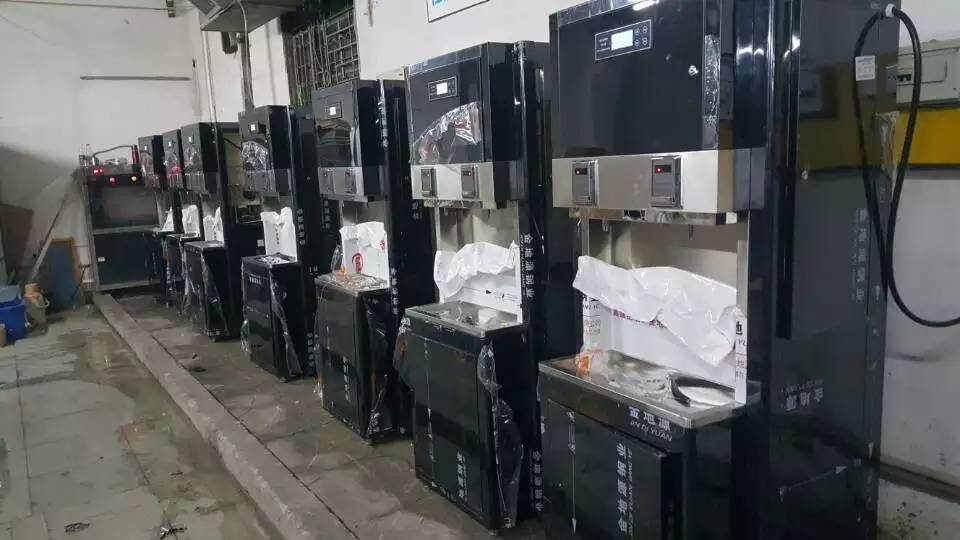 商用学校饮水机4G一拖四扫码支付方案