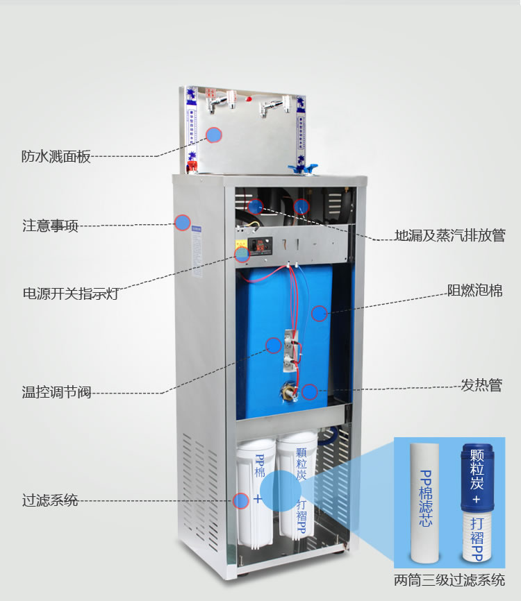 不锈钢饮水机,工厂专用直饮水机