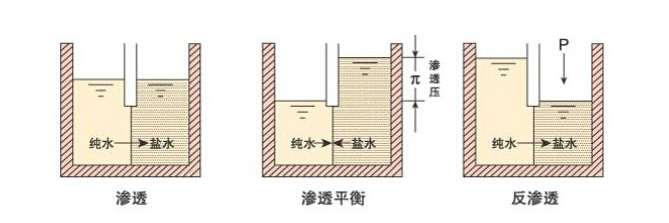 RO反渗透纯水设备原理