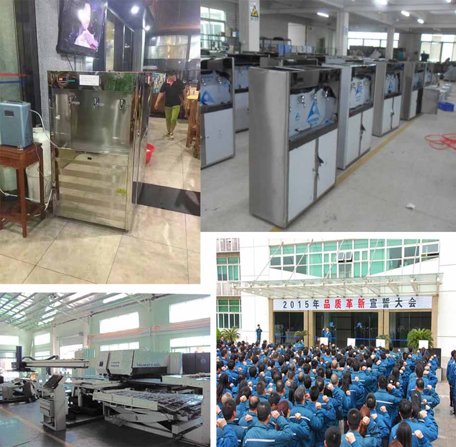 商务不锈钢饮水机,温热不锈钢直饮水机