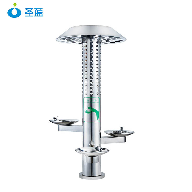 灯柱户外饮水台
