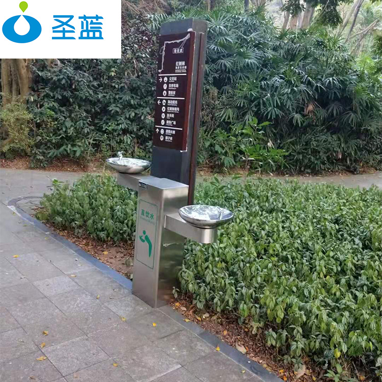 两盆户外饮水台 深圳公共饮水台