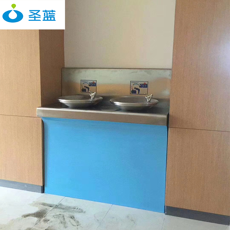 户外公共双盆饮水台